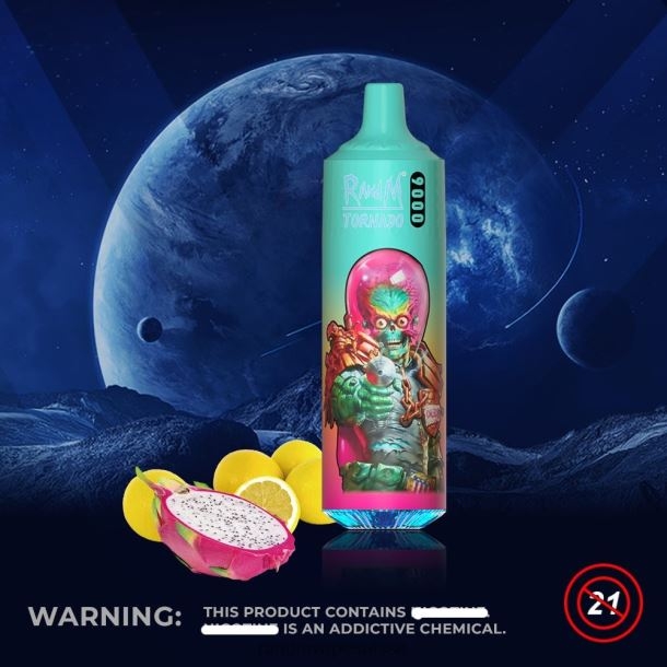 RandM Tornado Appareil à dosettes de vape 9000 1pc version 1 limonade rose BXPBLD132 RandM Vape Genève