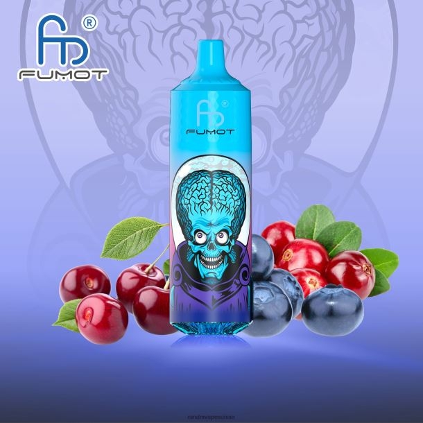 Fumot RandM Tornado Appareil de vape 9000 pro avec batterie et écran ejuice version 1 baie de cerise BXPBLD184 RandM Vape Avis