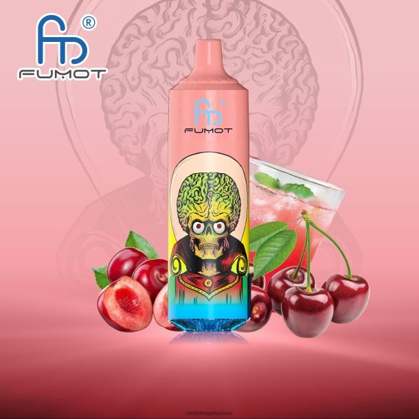 Fumot RandM Tornado Appareil de vape 9000 pro avec batterie et écran ejuice version 1 cola aux cerises BXPBLD188 Puff RandM Prix