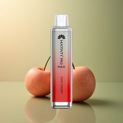 Hayati Pro Max 4000 Puffs Cerise Pétillante Rechargeable 1400mAh Double Bobine 1.1 Ohm