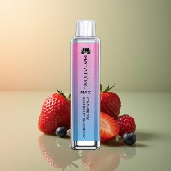 Hayati Pro Max 4000 Puffs Fraise Framboise Myrtille Rechargeable 1400mAh 2ml