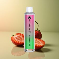 Hayati Pro Max 4000 Puffs Fraise Kiwi 5% Nicotine 1400mAh Rechargeable