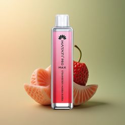 Hayati Pro Max 4000 Puffs Fraisi Bulle Dual 1.1 Ohm 1400mAh Rechargeable