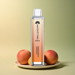 Hayati Pro Max 4000 Puffs Mangue Pêche Ananas 5% Nicotine 1400mAh