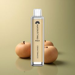 Hayati Pro Max 4000 Puffs Tabac Crémeux Rechargeable 1400mAh Dual 1.1 Ohm