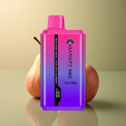 Hayati Pro Ultra 15000 Puffs Éclat de Baie de Raisin Poire Pomme Framboise avec 2% de nicotine et 850mAh