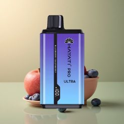 Hayati Pro Ultra 15000 Puffs Framboise Myrtille 850mAh 2% Nicotine