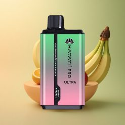 Hayati Pro Ultra 15000 Puffs Kiwi Banane Fraise Banane avec 2% de nicotine et 850mAh