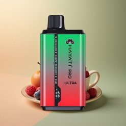 Hayati Pro Ultra 15000 Puffs Myrtille Framboise Cerise Citron & Myrtille 850mAh 2% Nicotine