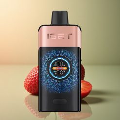 IGET ONE 12000 Puffs Fraise Framboise 2700 mAh Écran Courbe
