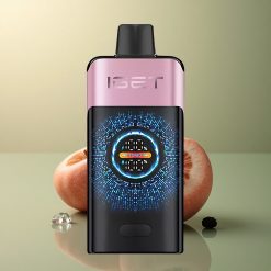 IGET ONE 12000 Puffs Framboise Glacée 2700 mAh Écran Courbe