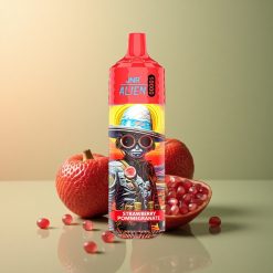 JNR Alien 10000 Fraise Grenade avec Batterie 850mAh et LED RGB