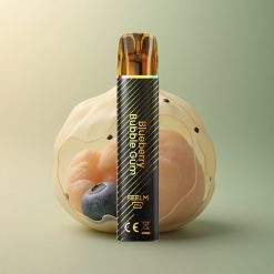 JNR Black&Golden 600+200 Chewing-gum Bulle Myrtille 550mAh 2ml Nicotine 2%