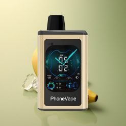 JNR PhoneVape 30000 Glace Banane Rechargeable 850mAh Contrôle App