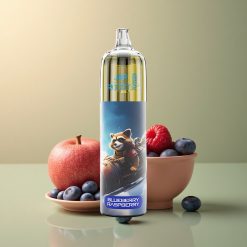 JNR Rocket-X 12400 Framboise Myrtille avec Lumières RGB et Batterie 850mAh