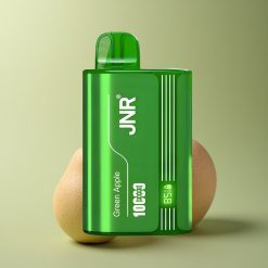 JNR Tank 10000 Pomme Verte Pêche Poire 650mAh Affichage Numérique