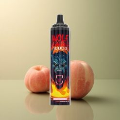 JNR Wolf Niplo 10000 Pêche Baie 650mAh 20ml 5% nicotine