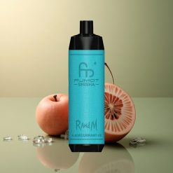 RandM Fumot Shisha 10000 Puffs Glace à la Cassis avec 18ml et 0,5% Nicotine