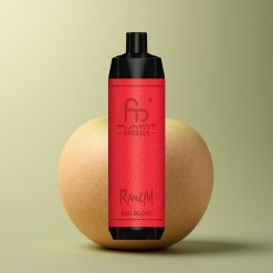 RandM Fumot Shisha 10000 Puffs Mauvais Sang LED Type-C 0,6ohm