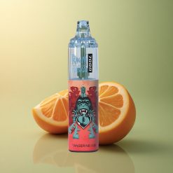RandM Fumot Tornado 7000 Puffs Glace Mandarine à la Nicotine 5% et Batterie 850 mAh