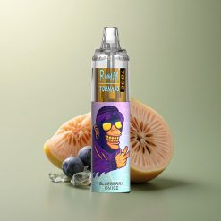 RandM Fumot Tornado 7000 Puffs Myrtille Sur Glace 850mAh 5% Nicotine