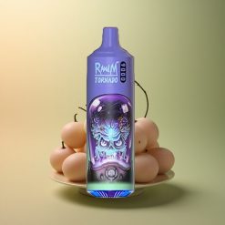 RandM Fumot Tornado 9000 Puffs Aloe Grape 850 mAh 18 mL Mesh Coil