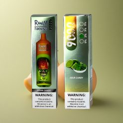 RandM Fumot Tornado 9000 Puffs Bonbon Acidulé Rechargeable 850 mAh - 18 mL
