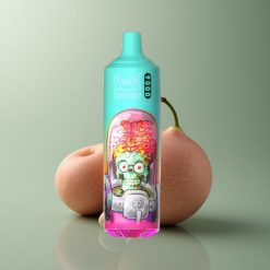 RandM Fumot Tornado 9000 Puffs Framboise Acidulée Bleue 850 mAh 18 mL Mesh