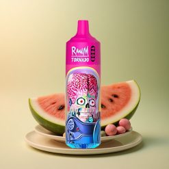 RandM Fumot Tornado 9000 Puffs Skittles Pastèque 850 mAh 18 mL