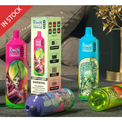 RandM Tornado Appareil à dosettes de vape 9000 1pc version 2 glace à la goyave BXPBLD145 RandM Vape Prix