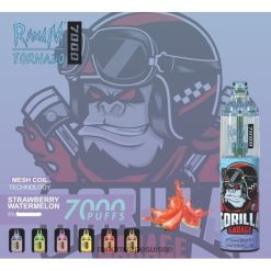 RandM Tornado Dispositif de vape de contrôle du flux d'air 7000 1 pièce pastèque fraise BXPBLD178 Puff RandM Prix