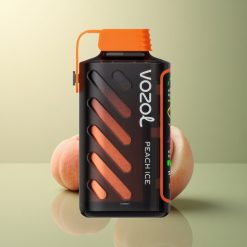 VOZOL Gear Power 20000 Puffs Glace Pêche Dual Mesh 20mL 5% Nicotine