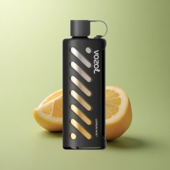VOZOL Gear Shisha 25000 Puffs Menthe Citronnée avec Double Mesh et 5mg de Nicotine