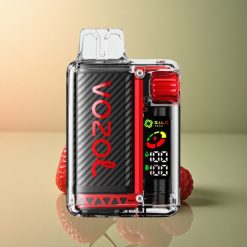 VOZOL Vista 20000 Puffs Fraise Framboise Cerise avec Batterie Rechargeable 650mAh et Nicotine 2%